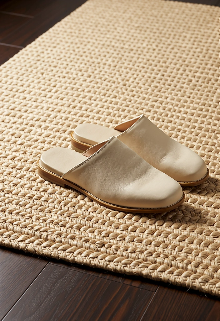 Bequeme Hausschuhe als Symbol für Abendroutine